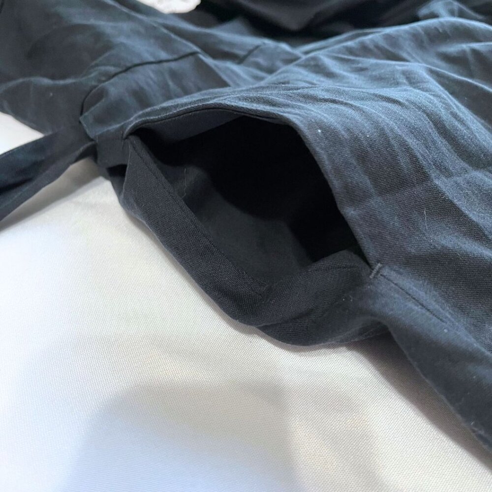 NWT EMMA KNUDSEN THE REESE WRAP DRESS IN NAVY - 2XL - Picture 7 of 7